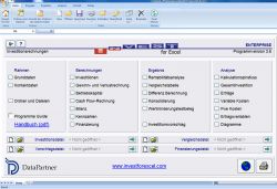 Wirtschaftlichkeitsrechnung mit Invest for Excel®